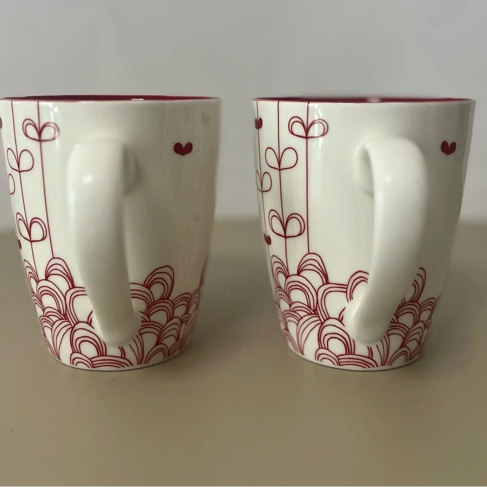 Starbucks Valentine's Hearts Coffee Mugs